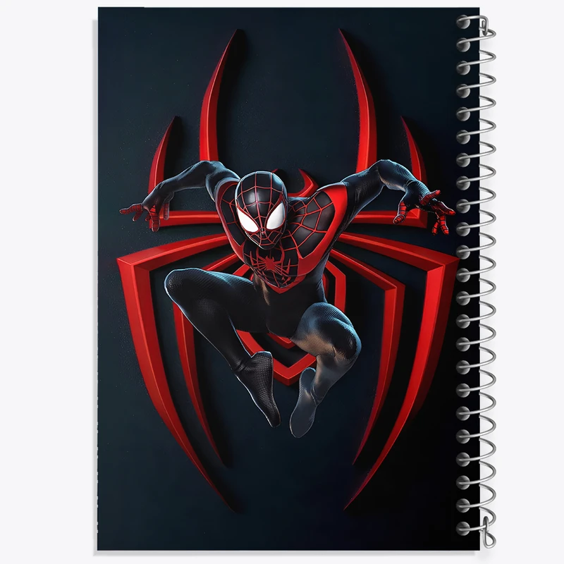 دفتر مشق 50 برگ خندالو طرح مرد عنکبوتی (Spider Man) کد N7921