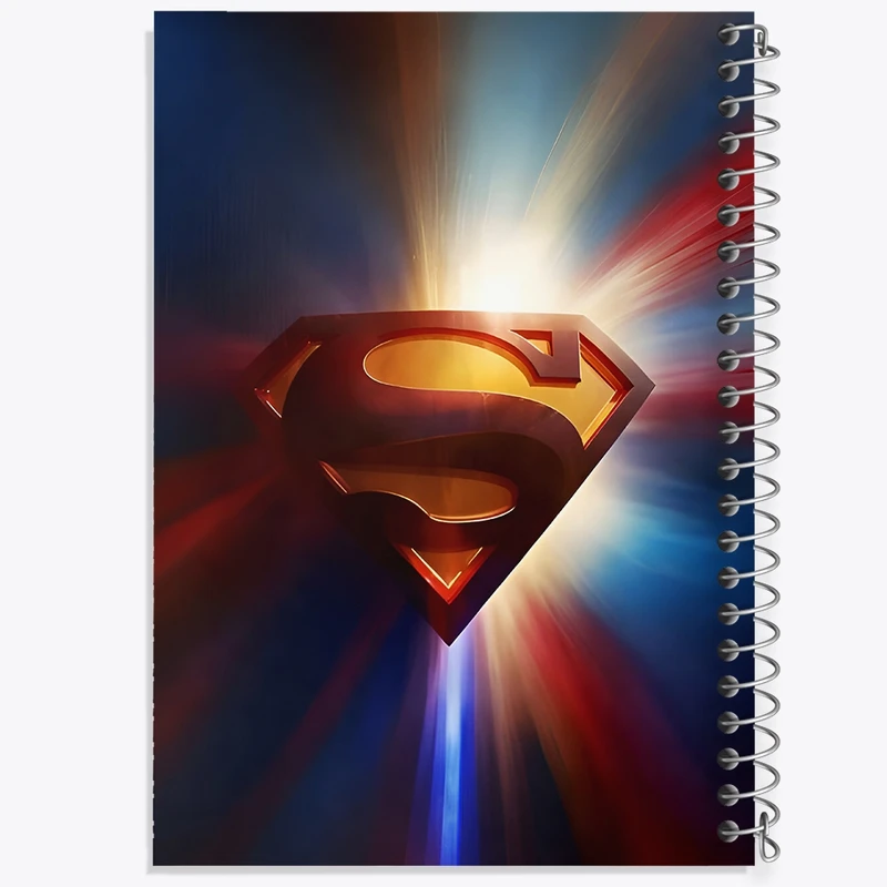 دفتر لیست خرید 50 برگ خندالو طرح سوپر من کد F9367