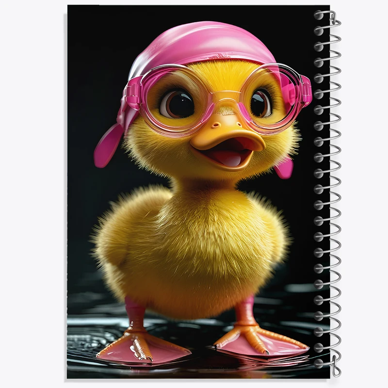 دفتر نقاشی 50 برگ خندالو طرح جوجه اردک کد F12786