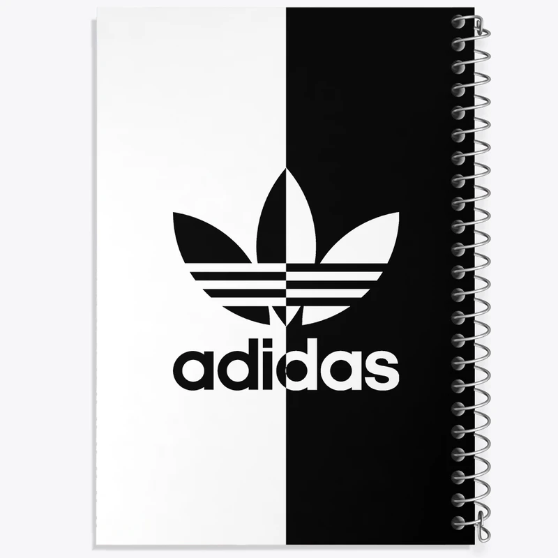 دفتر طراحی 50 برگ خندالو طرح آدیداس Adidas  کد 23466