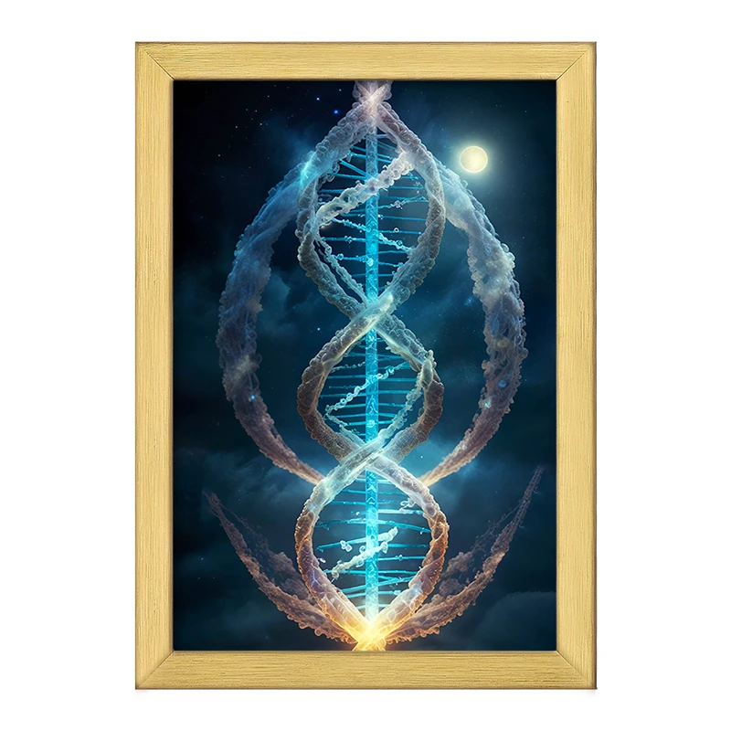 تابلو خندالو طرح دی ان ای (DNA) کد F6358