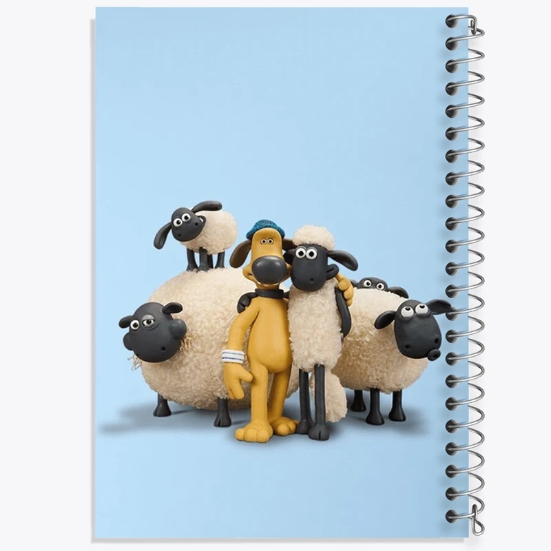 دفتر طراحی 50 برگ خندالو طرح بره ناقلا کد F1623