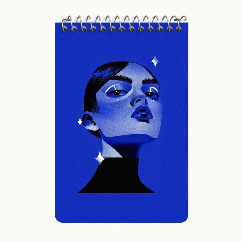 دفتر یادداشت 50 برگ خندالو طرح دخترانه کد F12657