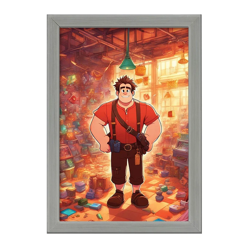 تابلو خندالو طرح رالف خرابکار کد F2773