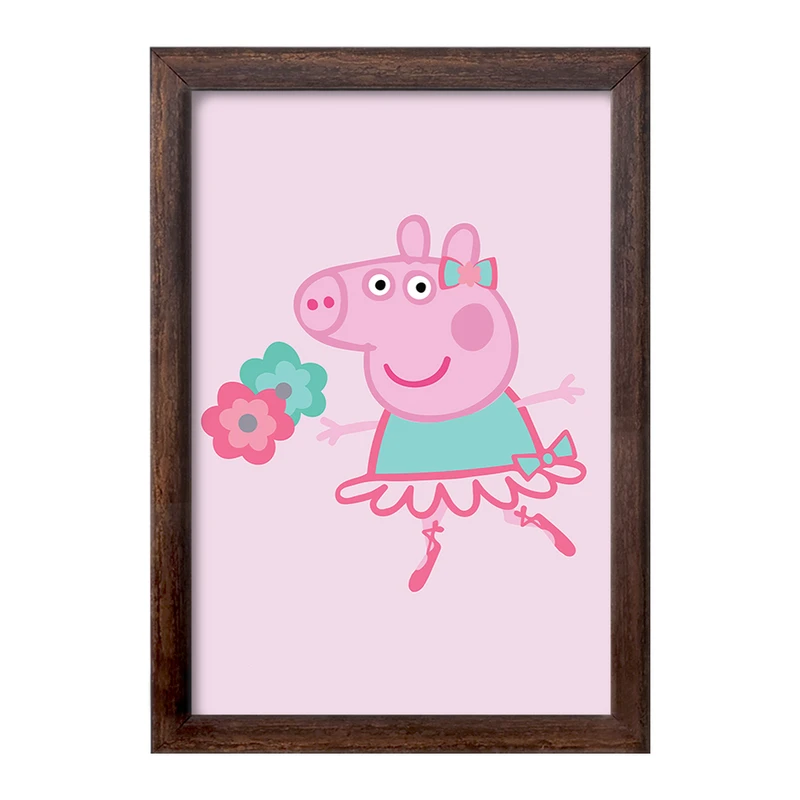 تابلو خندالو طرح پپا انیمیشن پپا پیگ Peppa pig  کد 22066