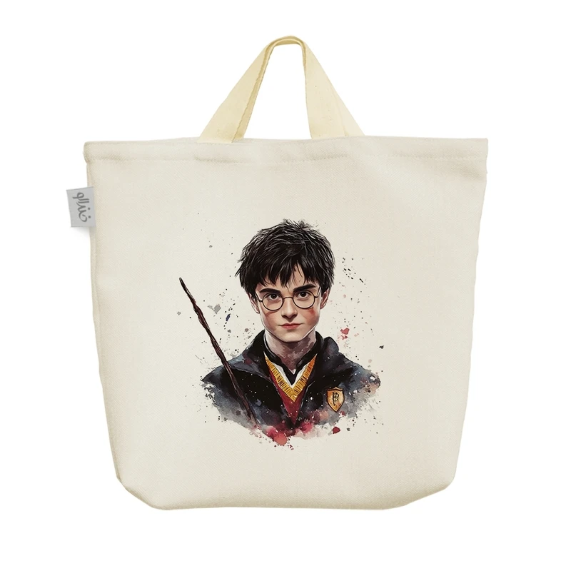 ساک خرید خندالو مدل هری پاتر (Harry Potter) کد H2654