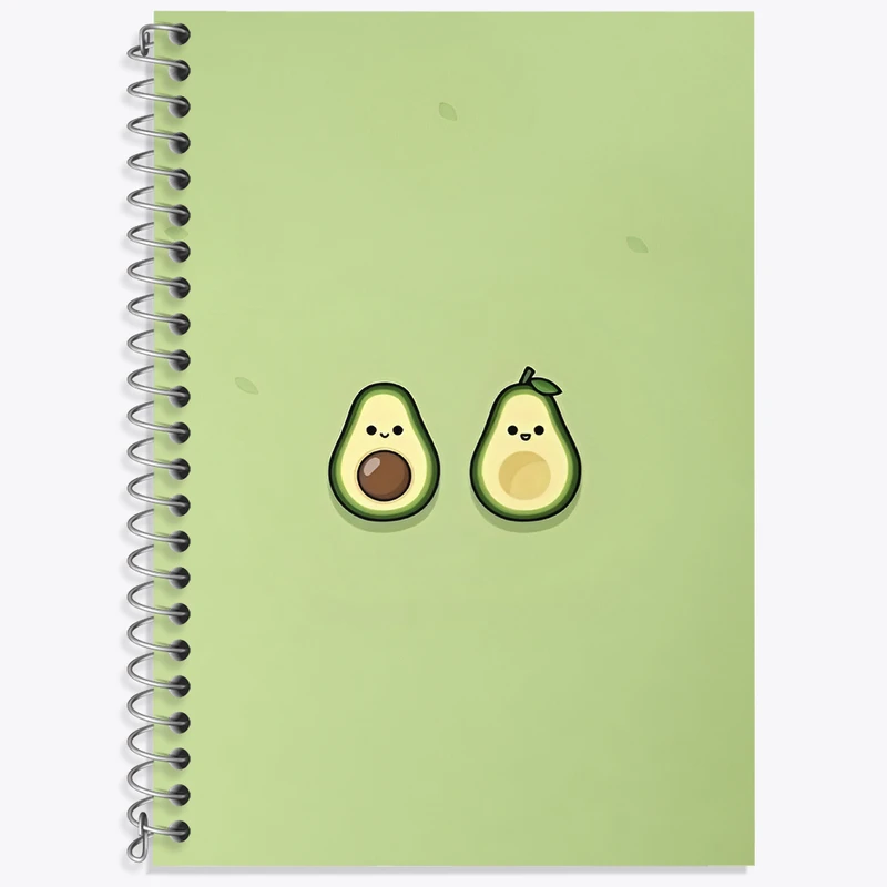 دفتر نت موسیقی 50 برگ خندالو طرح آووکادو کد F3656