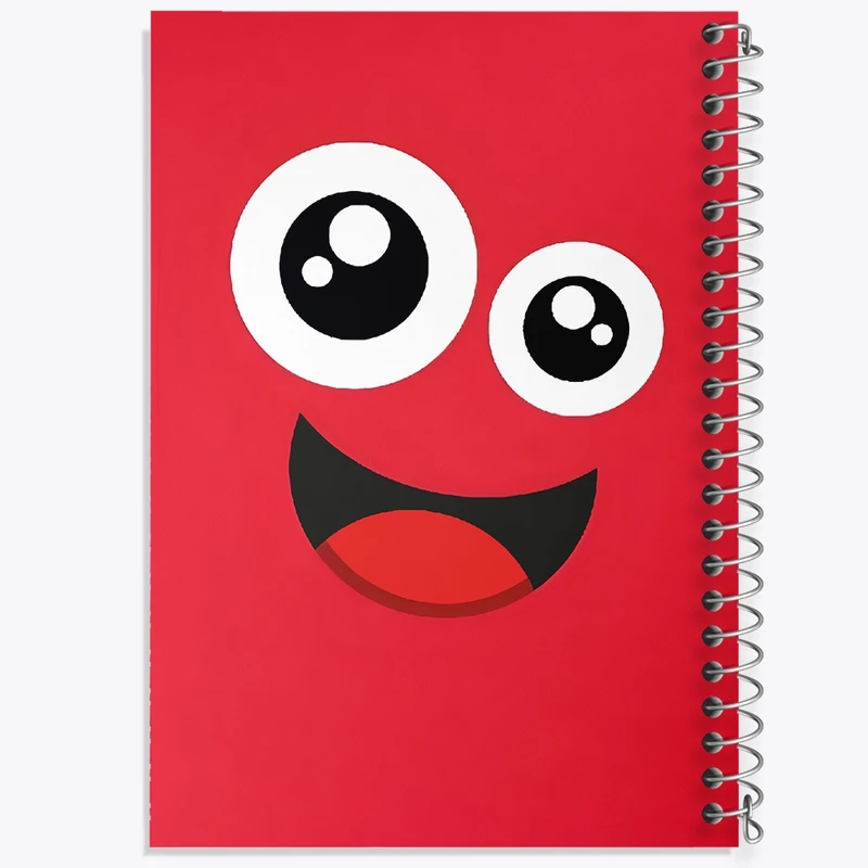 دفتر طراحی 50 برگ خندالو طرح ایموجی کد N5398