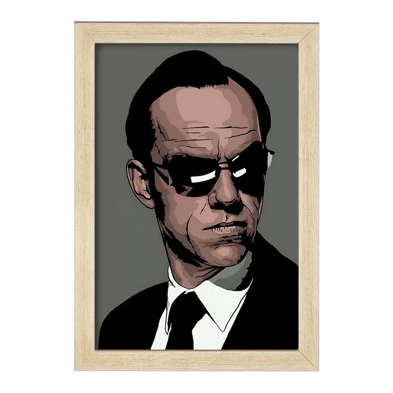 تابلو خندالو طرح مامور اسمیت (Agent Smith) کد F13550