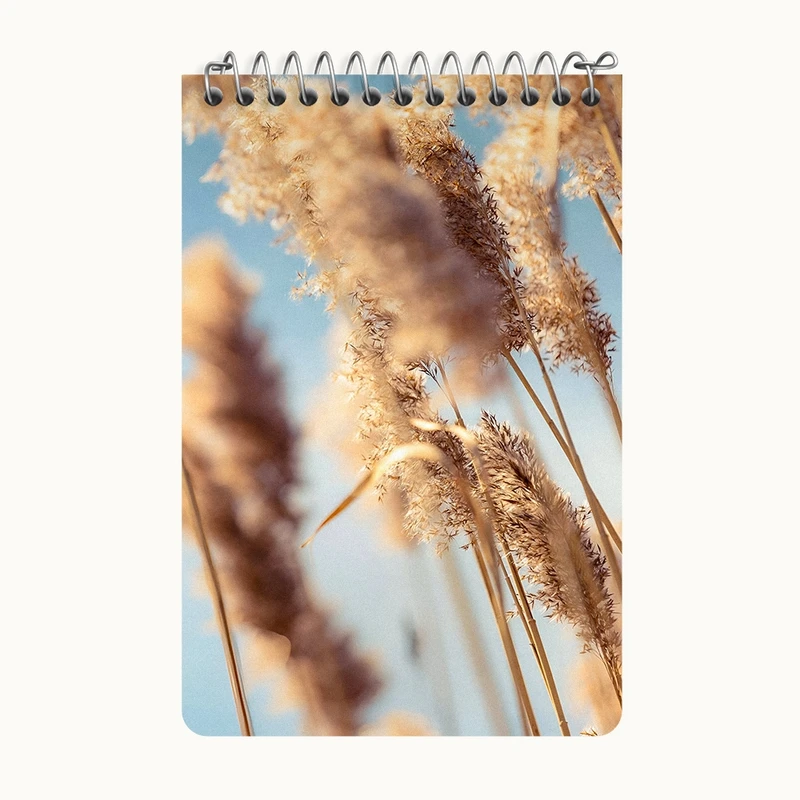 دفتر یادداشت 50 برگ خندالو طرح نیزار کد F5258