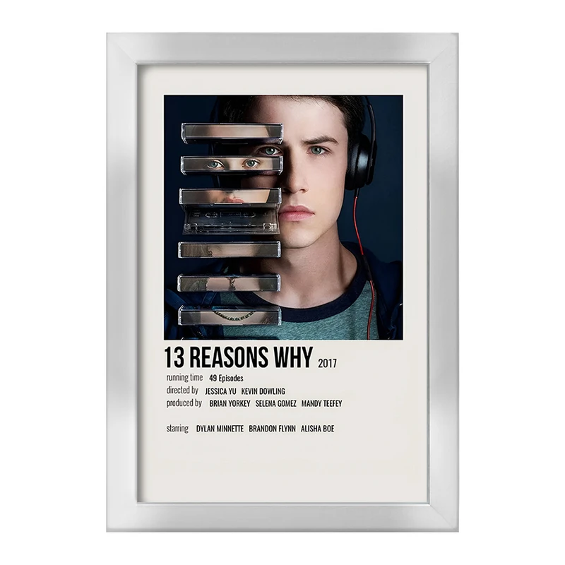 تابلو خندالو طرح 13 Reasons Why کد F13374
