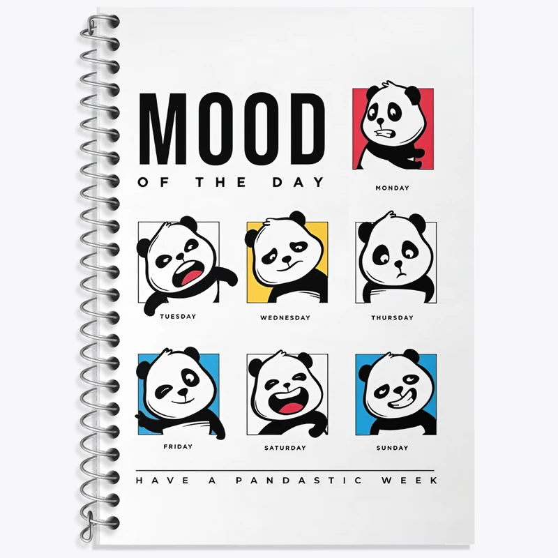 دفتر نت موسیقی 50 برگ خندالو طرح پاندا کد F11033