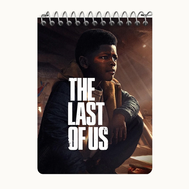 دفتر یادداشت 50 برگ خندالو طرح (The Last Of Us) آخرین بازمانده از ما کد N9339