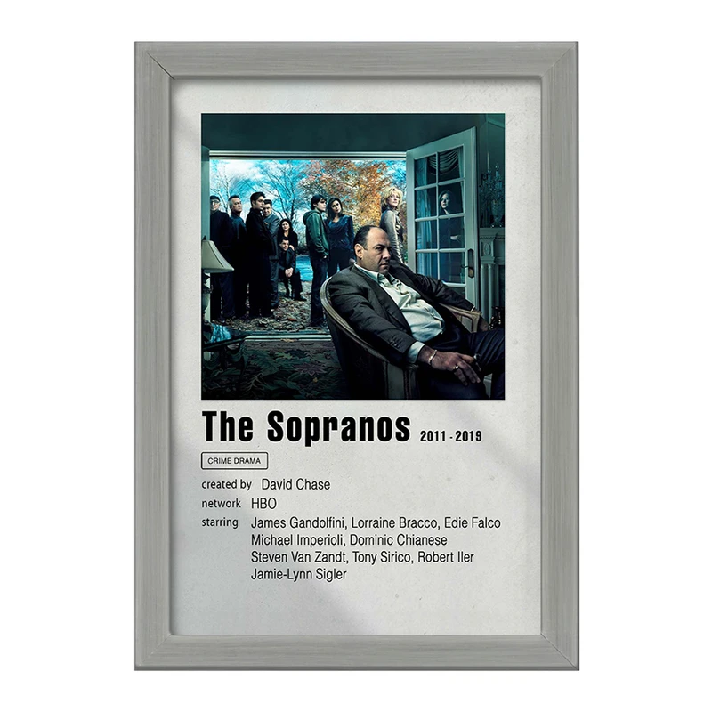 تابلو خندالو طرح سوپرانو (The Sopranos) کد F11287