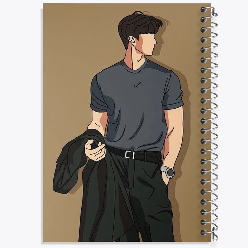 دفتر لیست خرید 50 برگ خندالو طرح پسرانه کد F3193