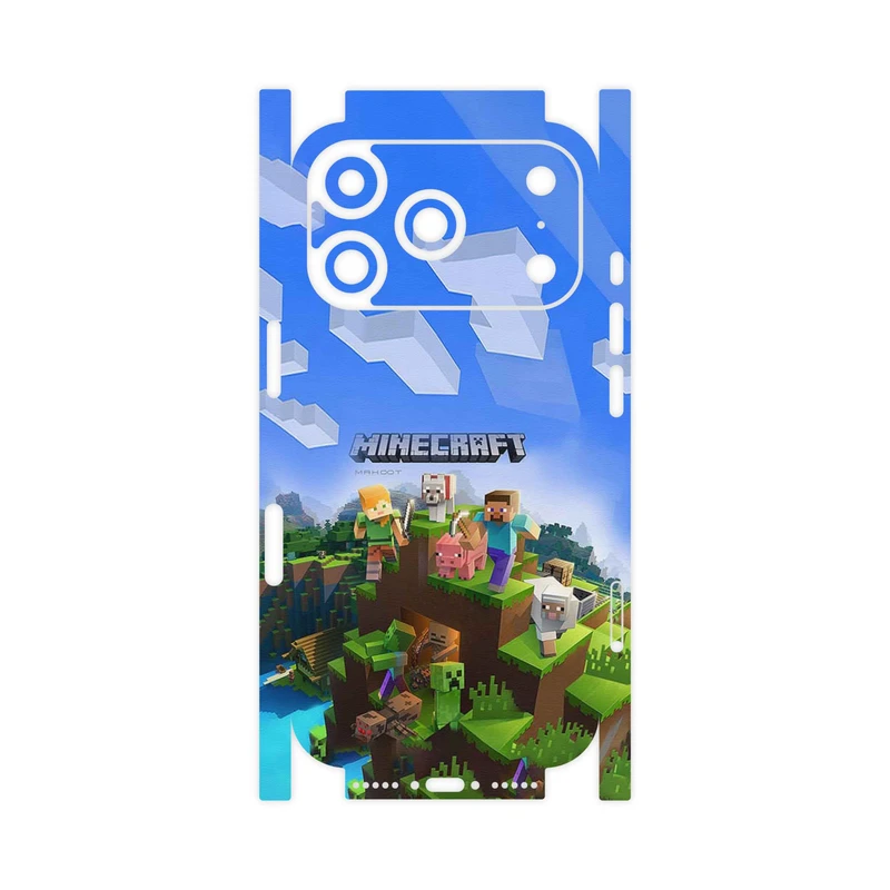 برچسب پوششی ماهوت مدل Minecraft_Game-FullSkin مناسب برای گوشی موبایل اپل iPhone 17 Pro