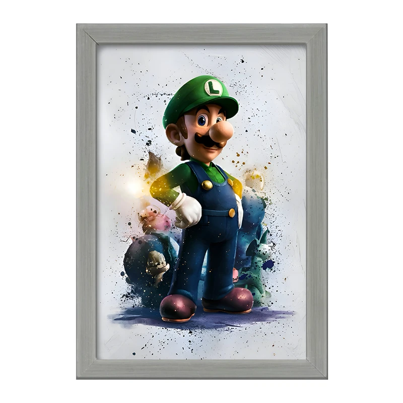 تابلو خندالو طرح سوپر ماریو (Super Mario) کد F8558