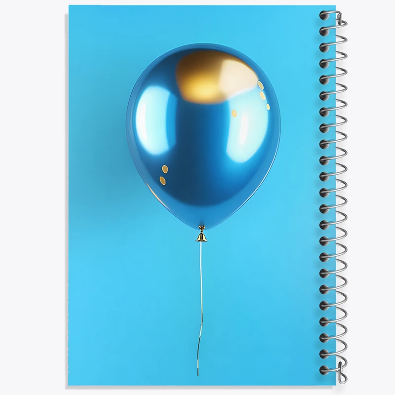 دفتر مشق 100 برگ خندالو طرح بادکنک کد F11768