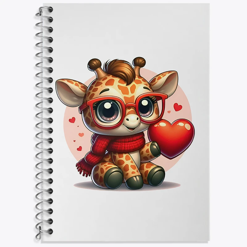 دفتر نت موسیقی 50 برگ خندالو طرح زرافه بامزه کد F11721