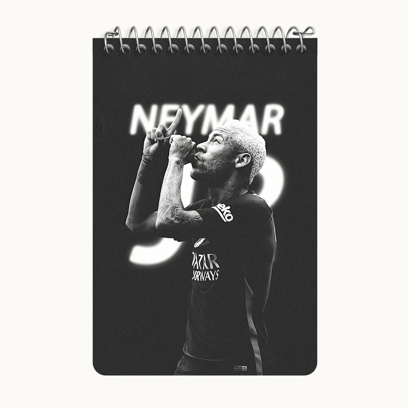 دفتر یادداشت 50 برگ خندالو طرح نیمار جونیور کد F14272