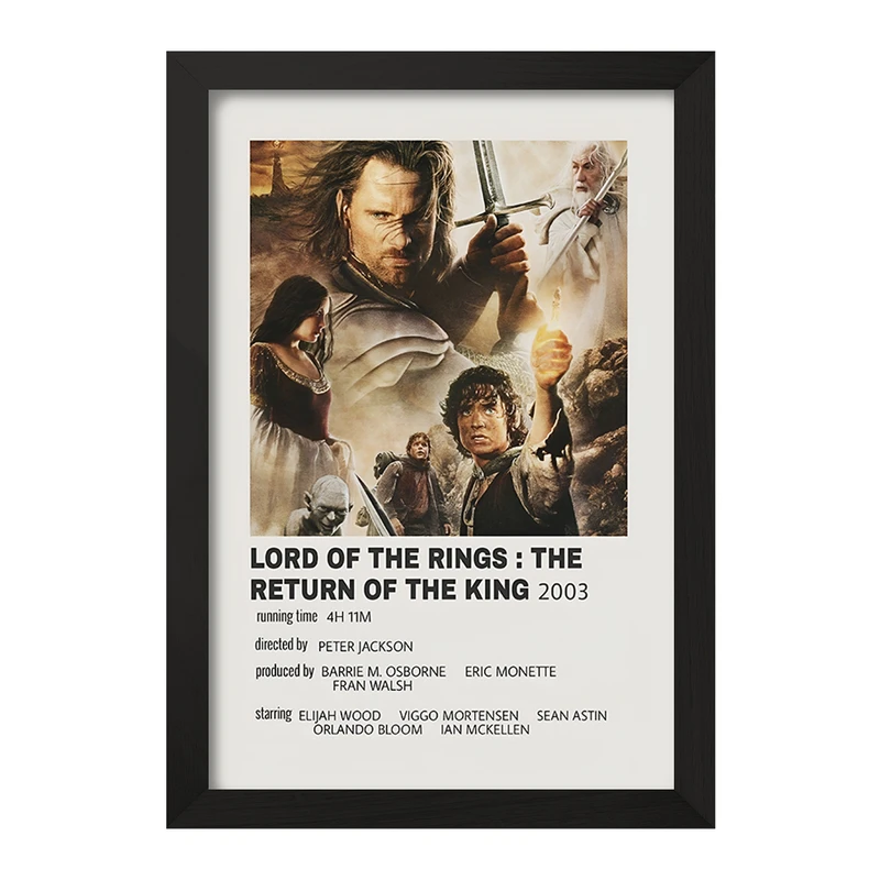 تابلو خندالو طرح ارباب حلقه ها (The Lord of the Rings) کد F13293