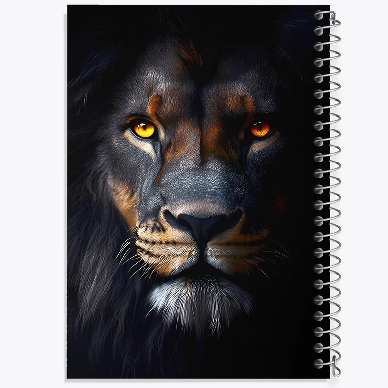 دفتر مشق 100 برگ خندالو طرح شیر کد F8507