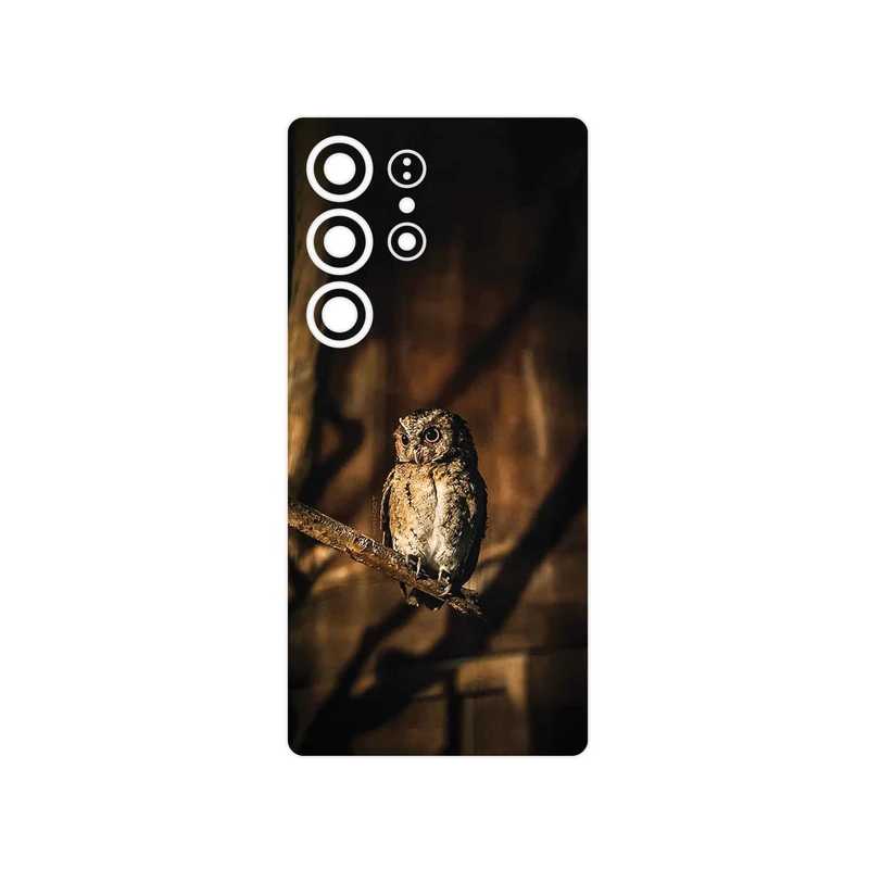 برچسب پوششی ماهوت مدل Owl مناسب برای گوشی موبایل سامسونگ Galaxy S25 Ultra