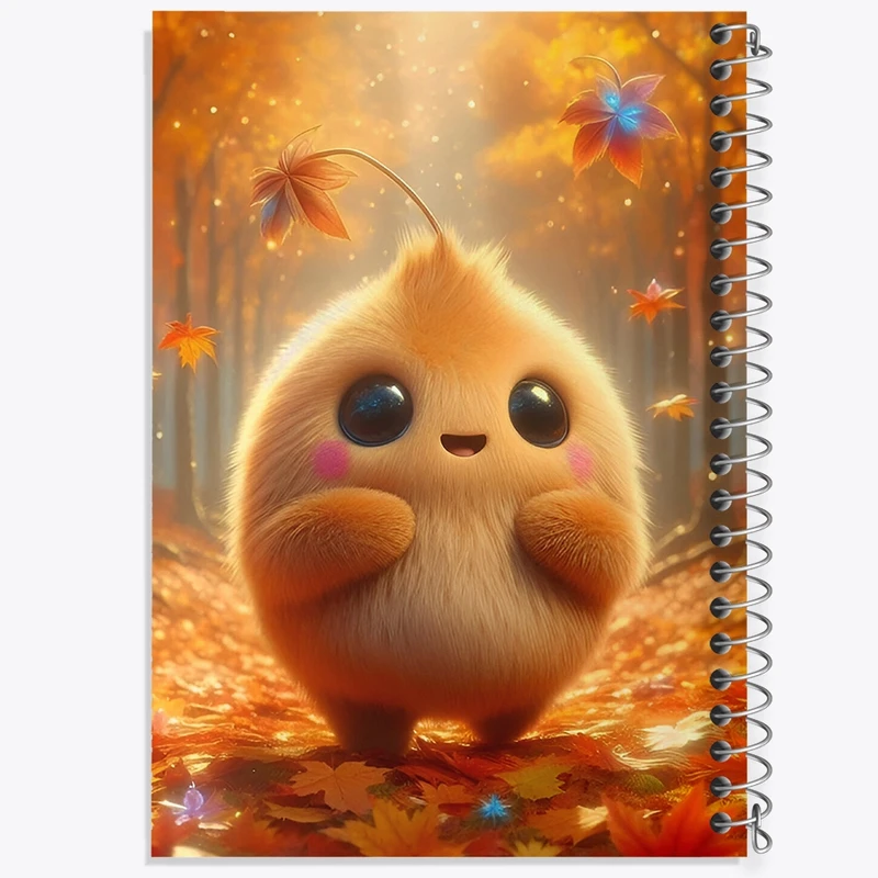 دفتر طراحی 50 برگ خندالو طرح هیولای بامزه کد N4093