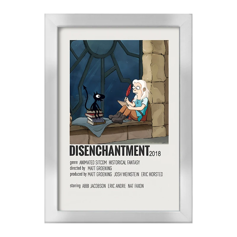 تابلو خندالو طرح طلسم شدگان (Disenchantment) کد F13205