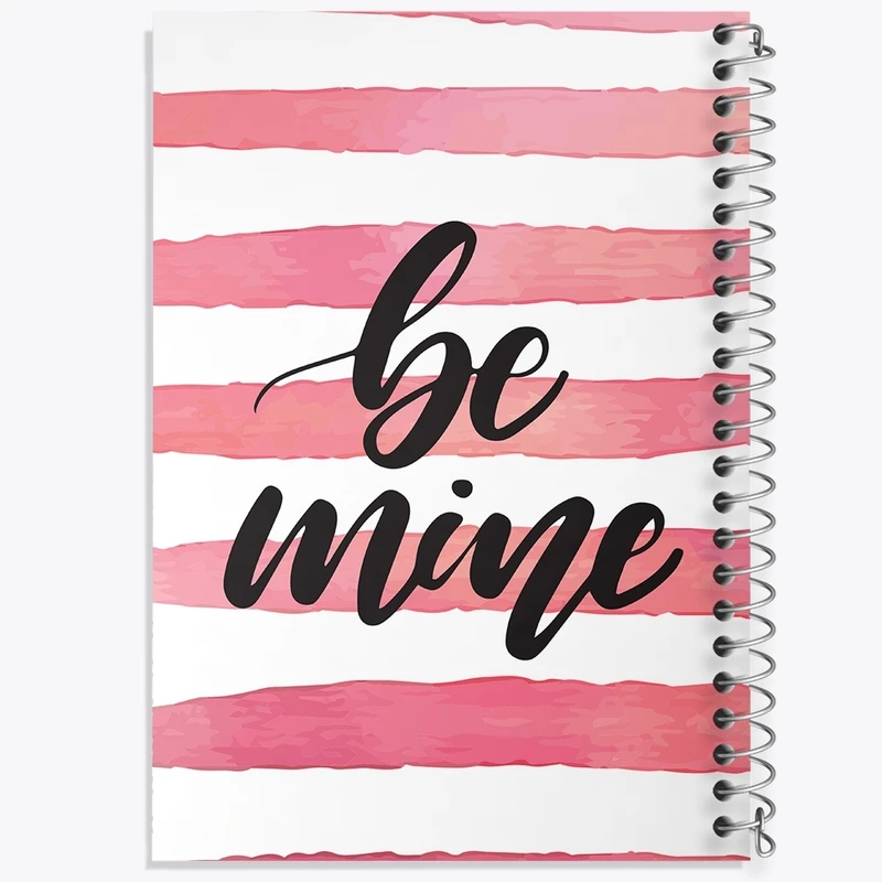 دفتر طراحی 50 برگ خندالو طرح Be Mine کد F2009