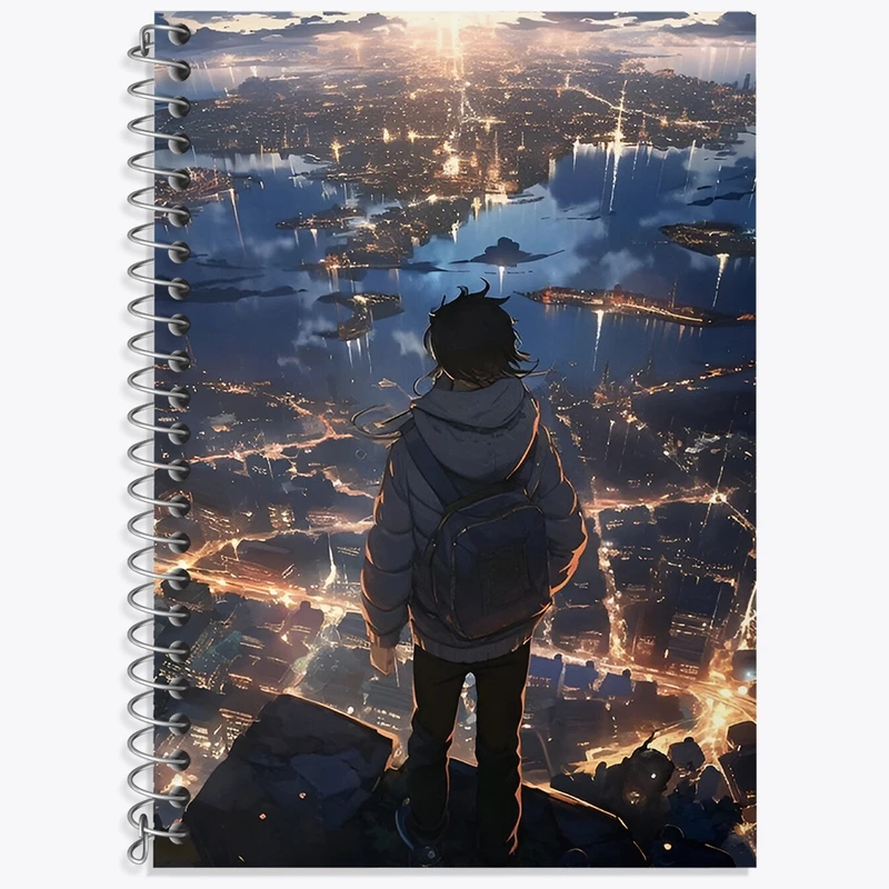 دفتر زبان 50 برگ خندالو مدل سه خط طرح پسرانه کد N7280