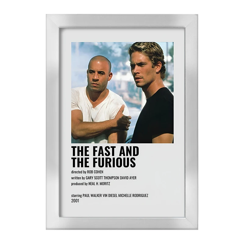 تابلو خندالو طرح سریع و خشمگین (Fast Furious) کد F13316