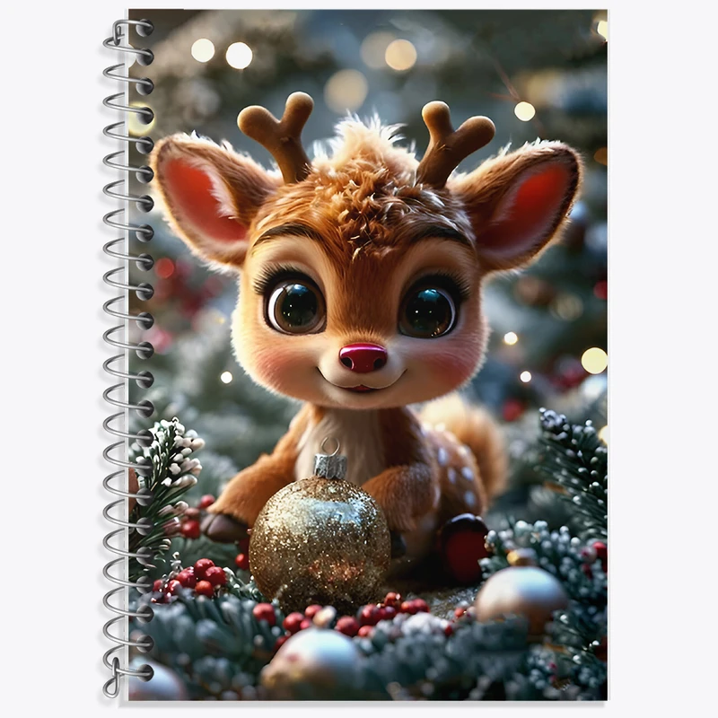 دفتر نت موسیقی 50 برگ خندالو طرح آهو کد F9533