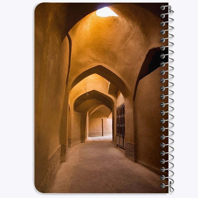 دفتر یادداشت 50 برگ خندالو طرح یزد کد F6334