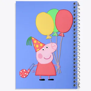دفتر طراحی 50 برگ خندالو طرح انیمیشن پپا پیگ (Peppa Pig) کد N9226