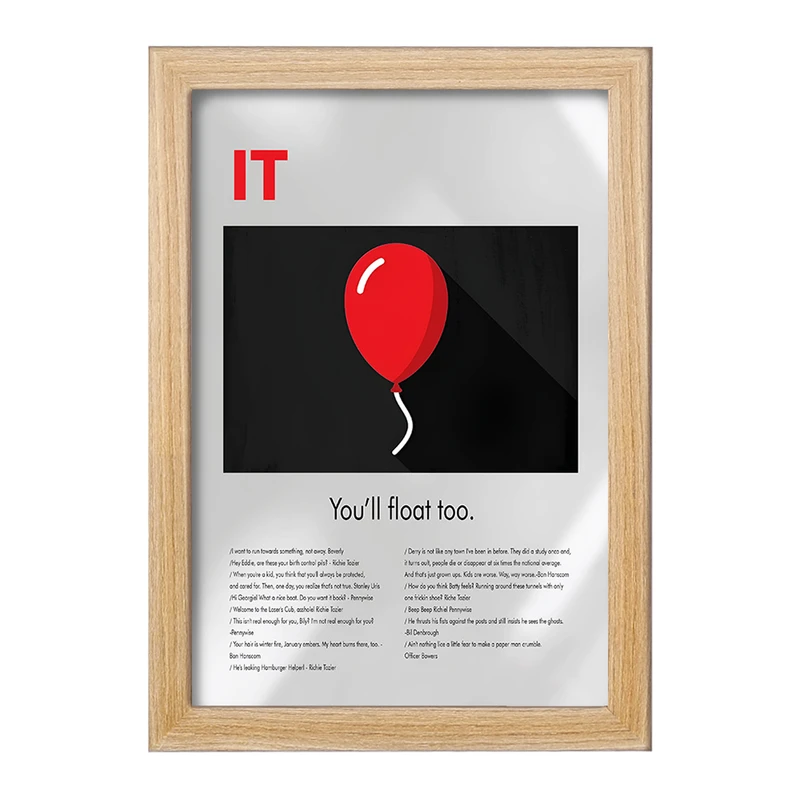 تابلو خندالو طرح آن (It) کد F13850