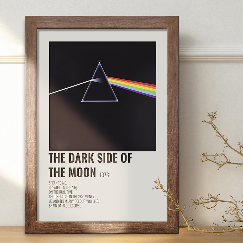تابلو خندالو طرح پینک فلوید (Pink Floyd) کد F14202