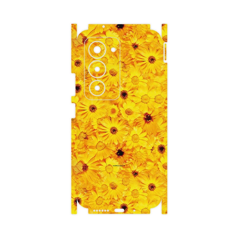 برچسب پوششی ماهوت مدل Yellow_Flower-FullSkin مناسب برای گوشی موبایل شیائومی Redmi 15 4G