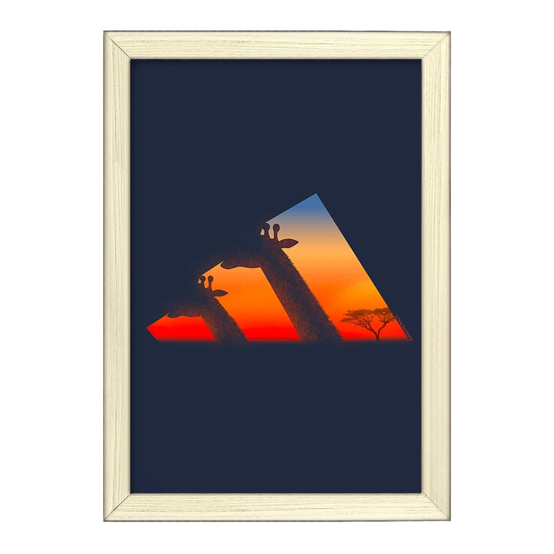 تابلو خندالو طرح آدیداس (Adidas) کد F236