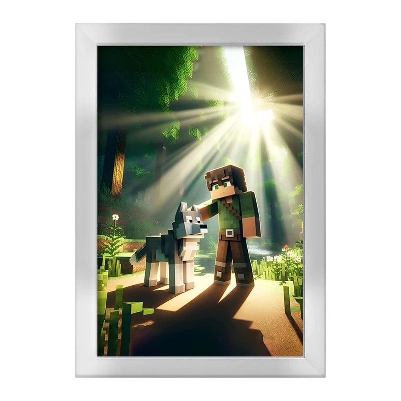 تابلو خندالو طرح ماینکرافت (Minecraft) کد F3537