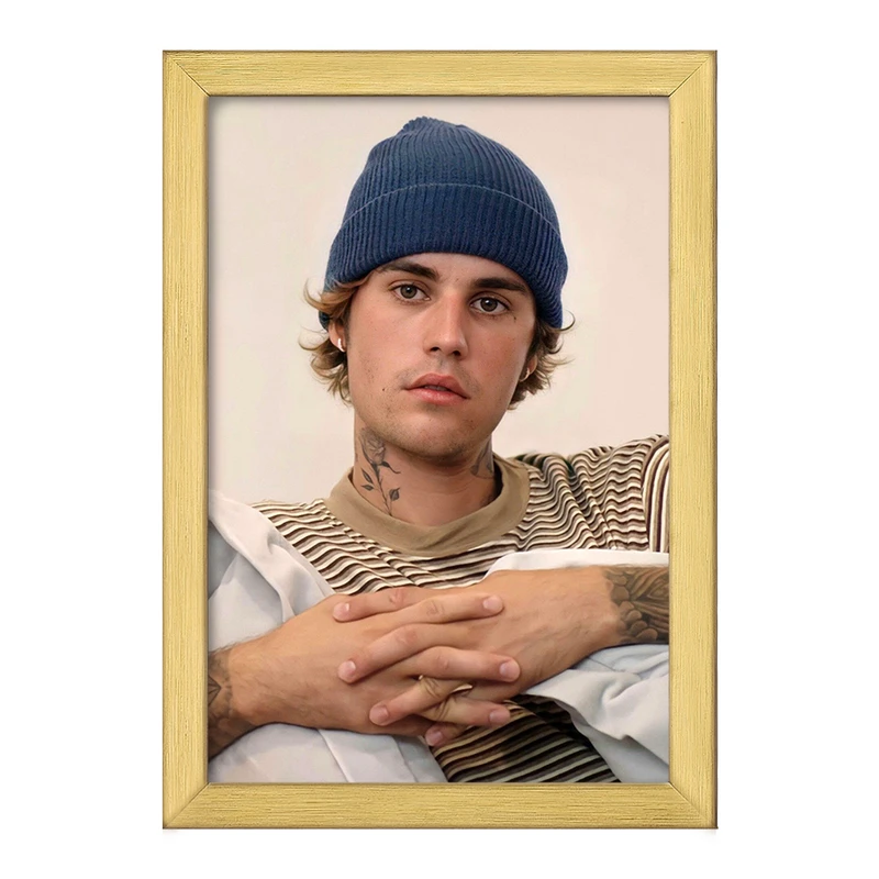 تابلو خندالو طرح جاستین بیبر Justin Bieber  کد 19022