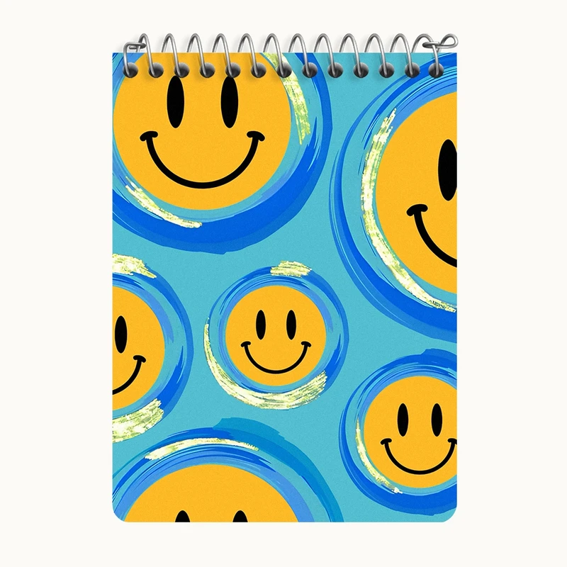دفتر یادداشت 50 برگ خندالو طرح ایموجی کد N6650