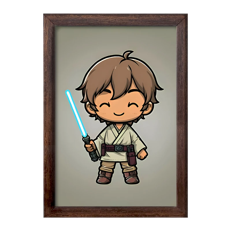 تابلو خندالو طرح جنگ ستارگان کد F9438