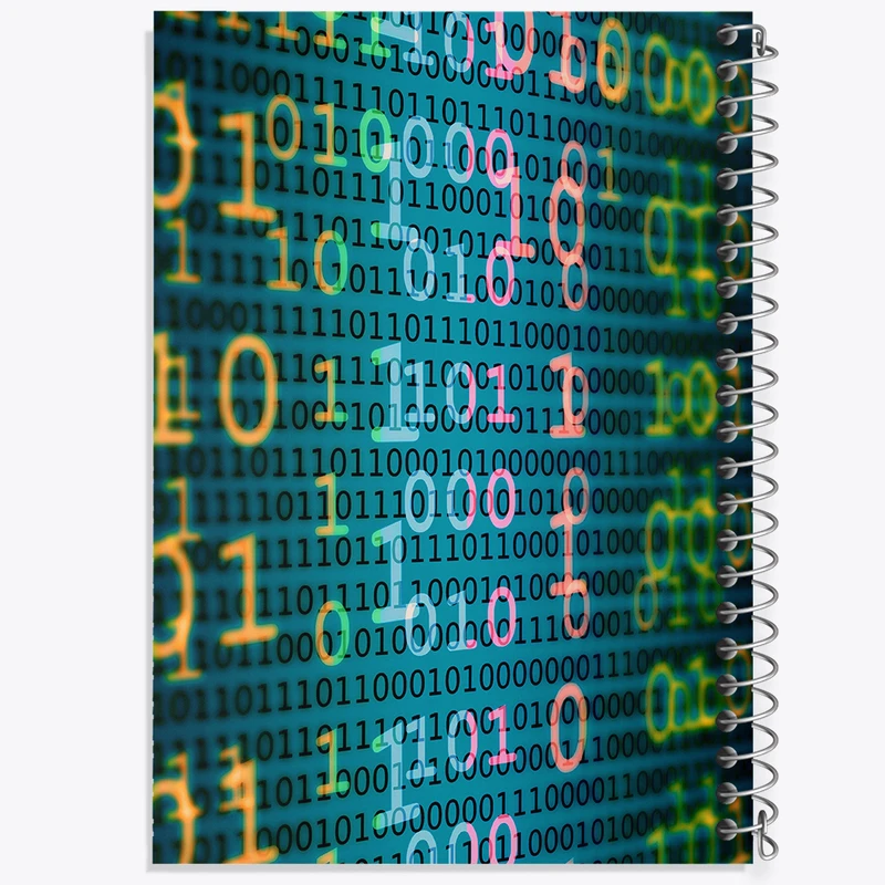 دفتر مشق 100 برگ خندالو طرح باینری کد N7904