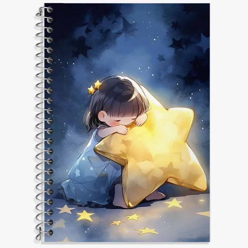 دفتر لغت 50 برگ خندالو طرح رویای دخترانه کد F10997