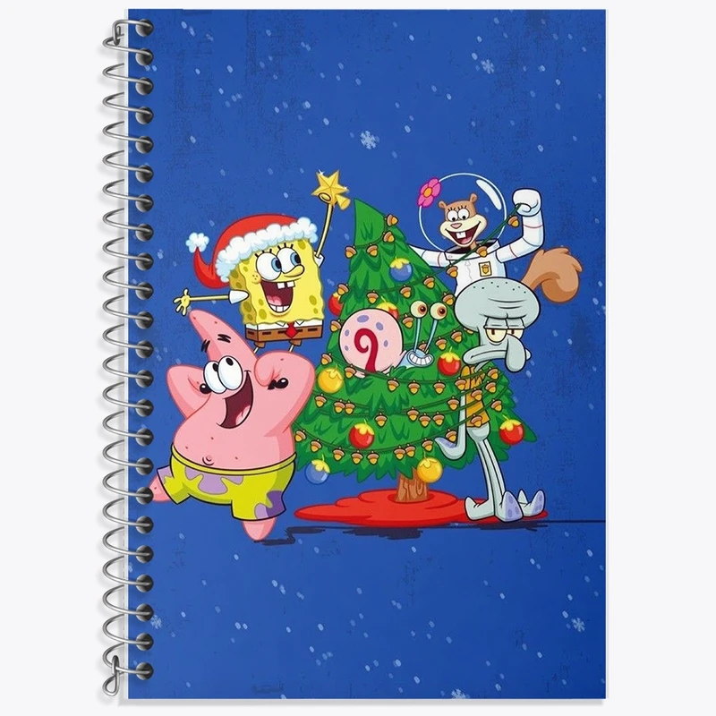 دفتر لغت 50 برگ خندالو طرح باب اسفنجی کد F8596