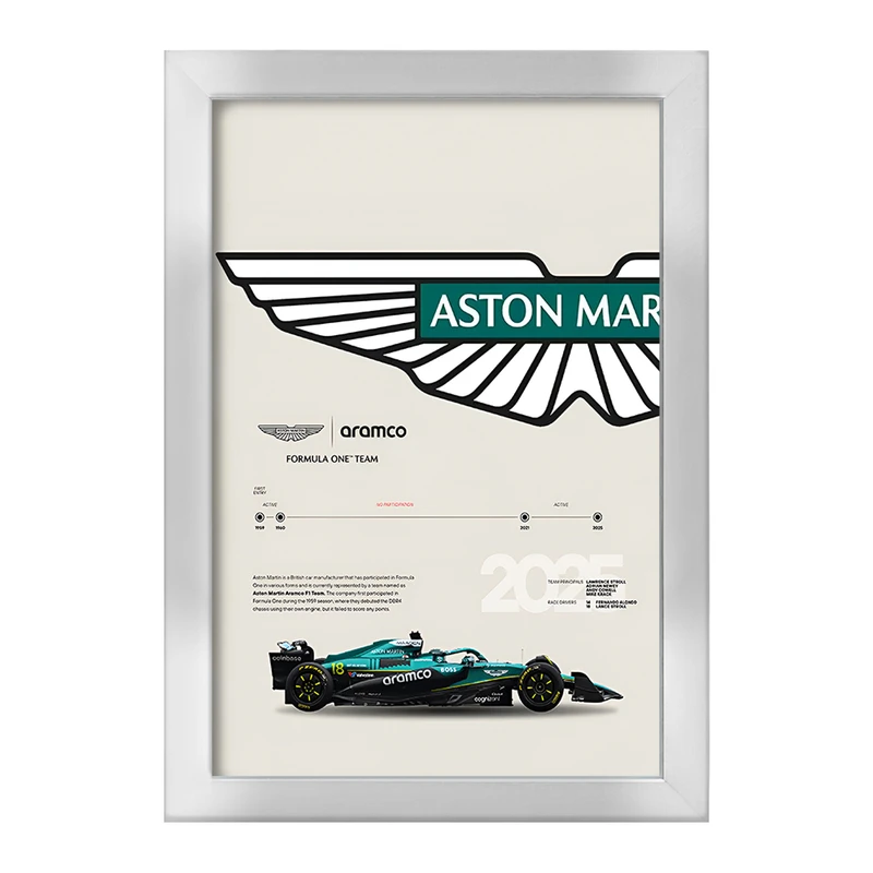 تابلو خندالو طرح استون مارتین (Aston Martin) کد F13489