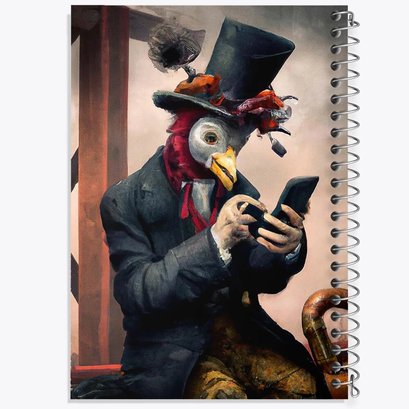 دفتر طراحی 50 برگ خندالو طرح مفهومی کد F1027