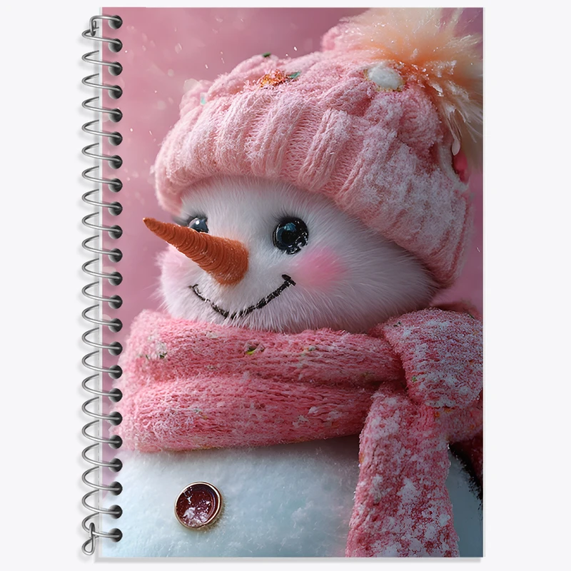 دفتر نت موسیقی 50 برگ خندالو طرح آدم برفی بامزه کد F11625