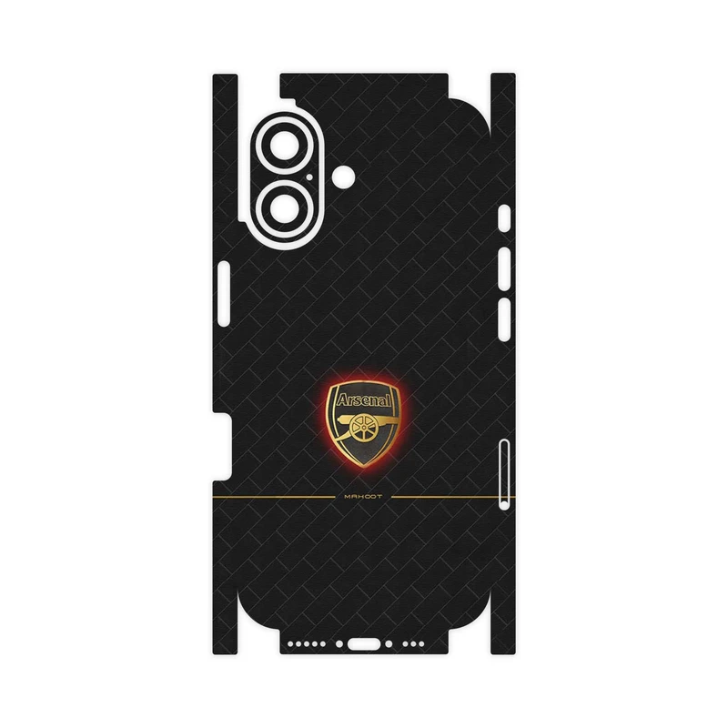 برچسب پوششی ماهوت مدل Arsenal-FullSkin مناسب برای گوشی موبایل اپل iPhone 17